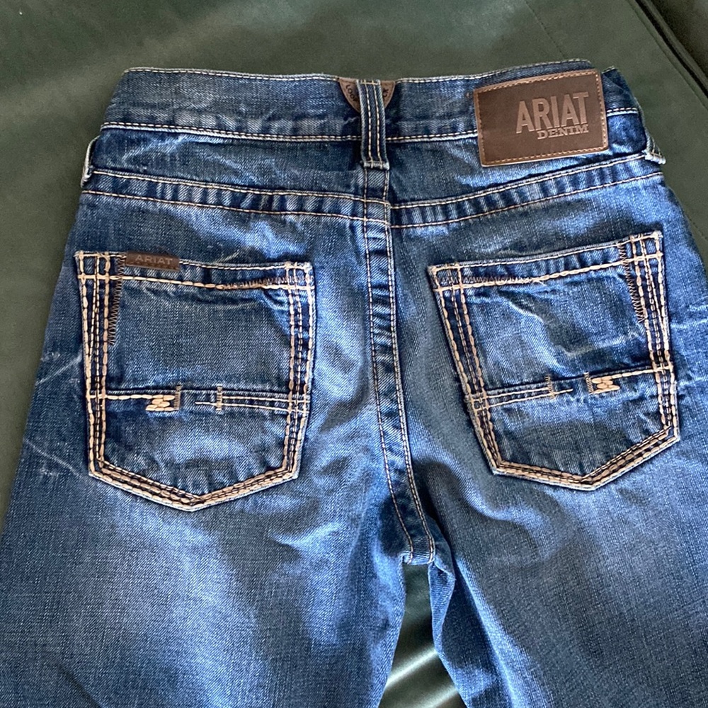 ARIAT Men's M5 Slim Stackable Straight Leg Jeans 28x32